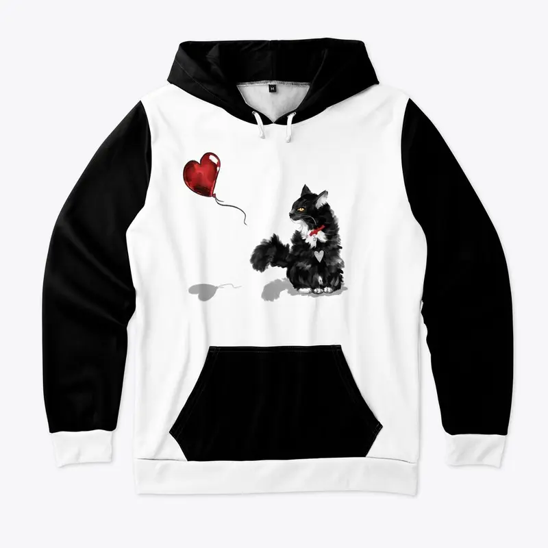 Salikatten Cotton All over Hoodie