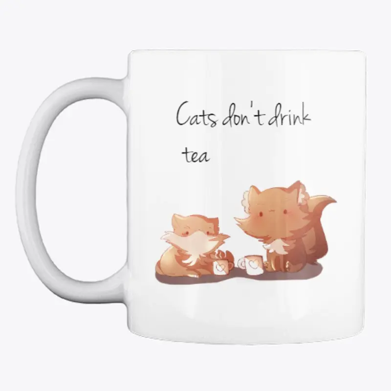 kitty tea time