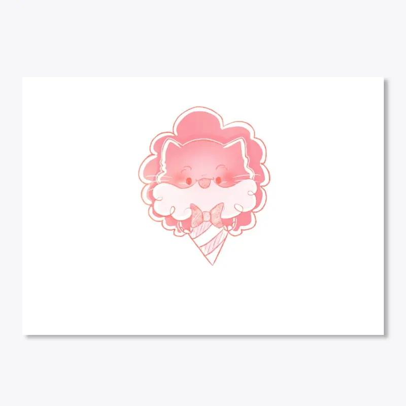 Cotton Candy sticker